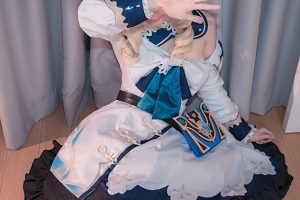 岛国美少女《铃木美咲》大尺COSPLAY原神芭芭拉篇