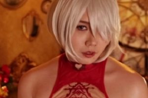 微博26W粉丝女神《麻花酱w》圣诞节定制